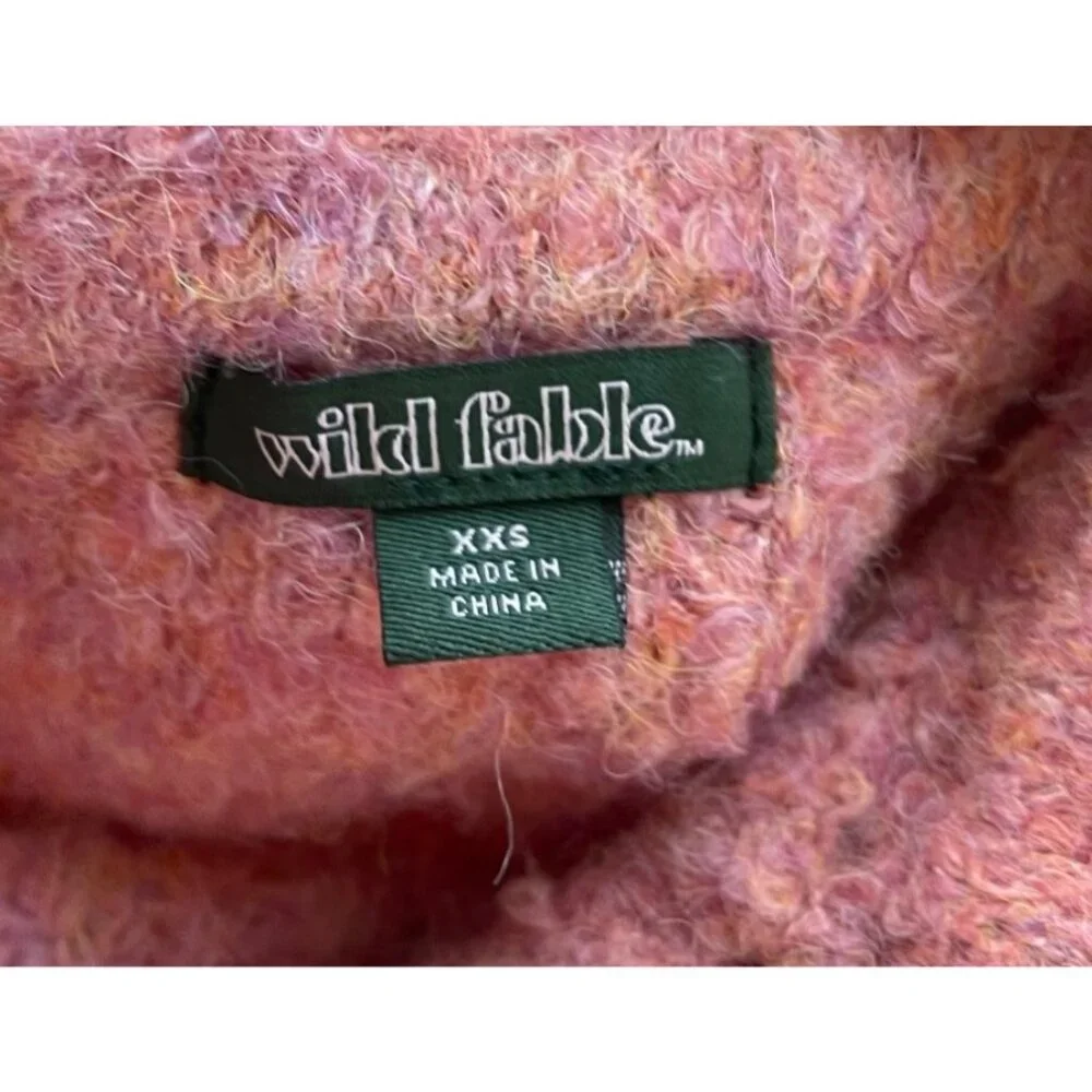 Wild Fable Micro Mini Pink Skirt Size XXS NWT Fuzzy‎ Y2K Preppy Twee Coquette